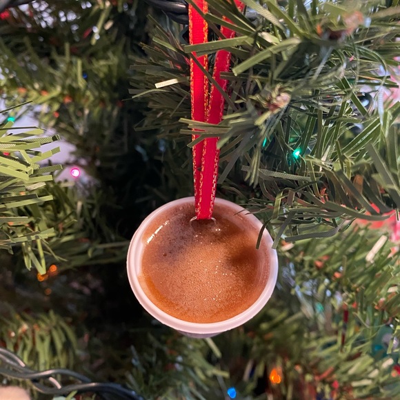 ☕️ Cafecito Christmas Tree Ornament ☕️ - Picture 2 of 3